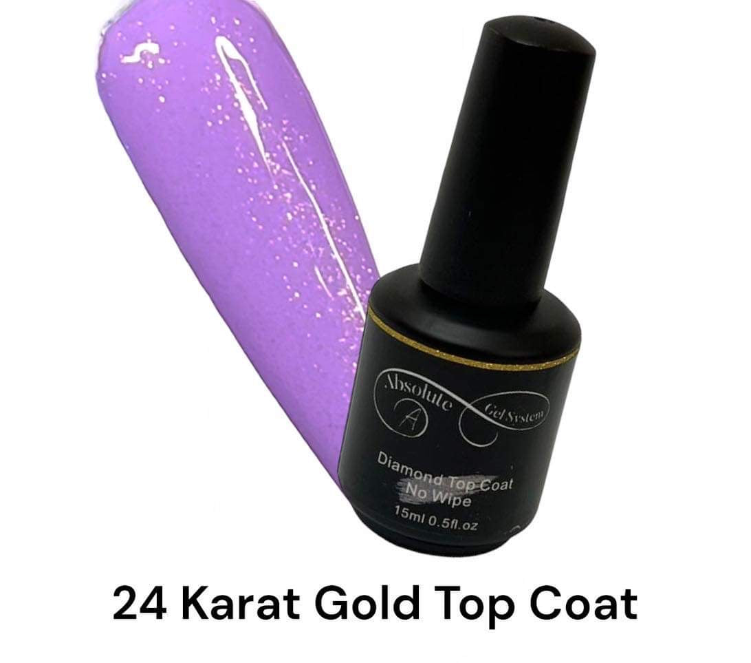 24 Karate Gold Top Coat (no wipe)