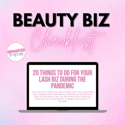 FREE BeautyBiz Quarantine Checklist